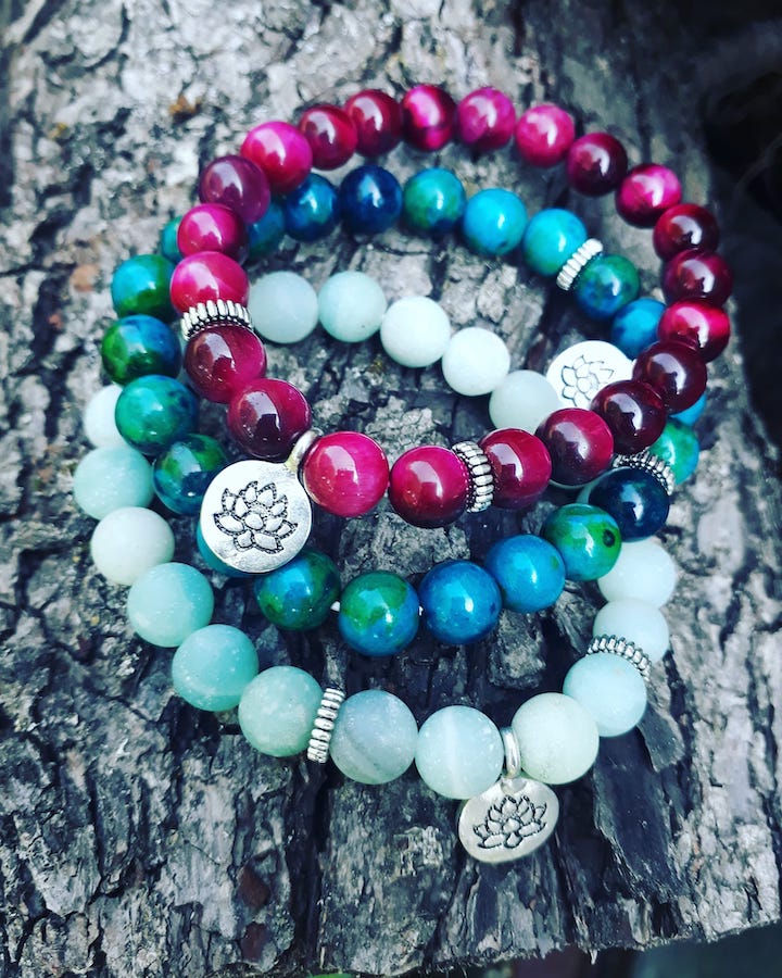 Náramky zo sady Lotos