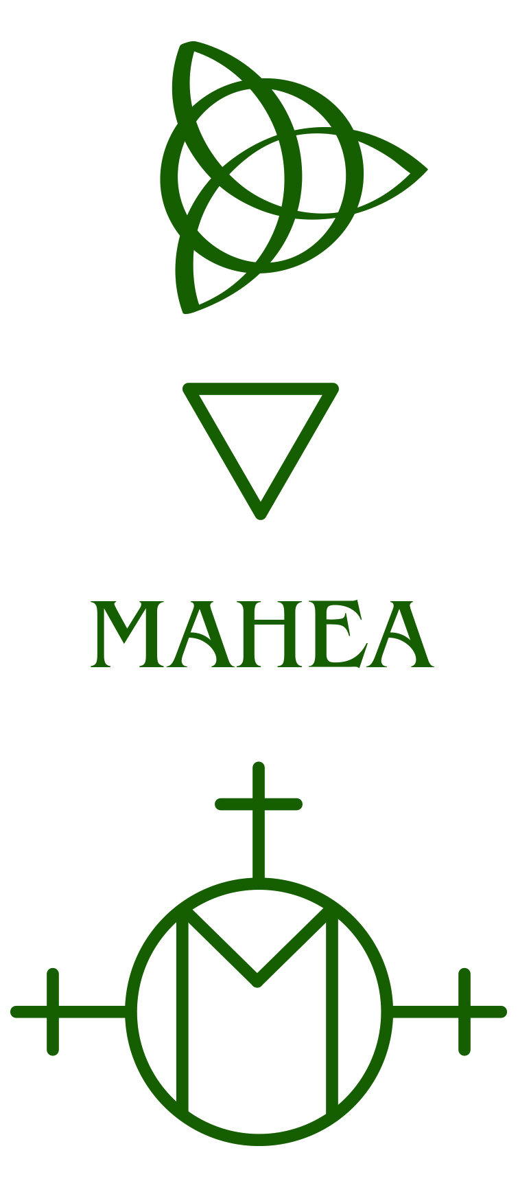 Sigil bytosti elementu Země - Mahea  Sigil bytosti elementu Země - Mahea